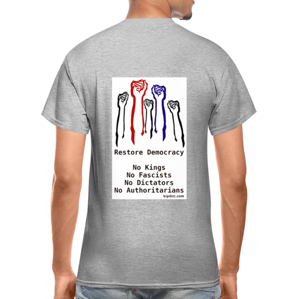 Gildan Ultra Cotton Adult T-Shirt - heather gray