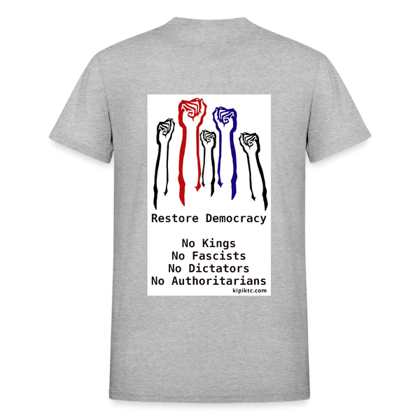 Gildan Ultra Cotton Adult T-Shirt - heather gray