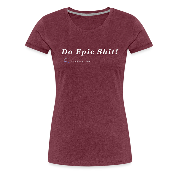 Women’s Premium T-Shirt - heather burgundy