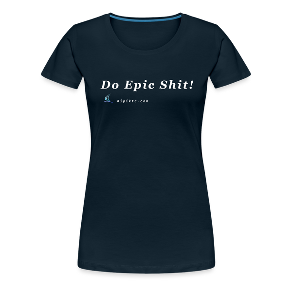 Women’s Premium T-Shirt - deep navy