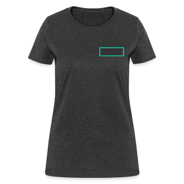 Women's T-Shirt - heather black