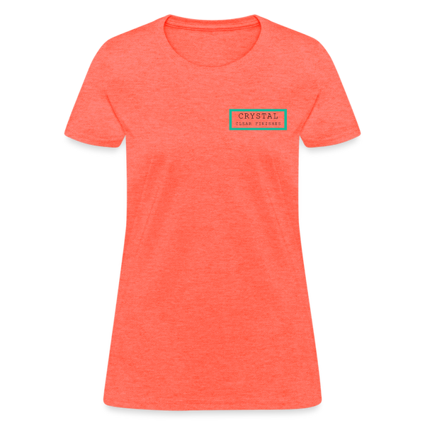 Women's T-Shirt - heather coral