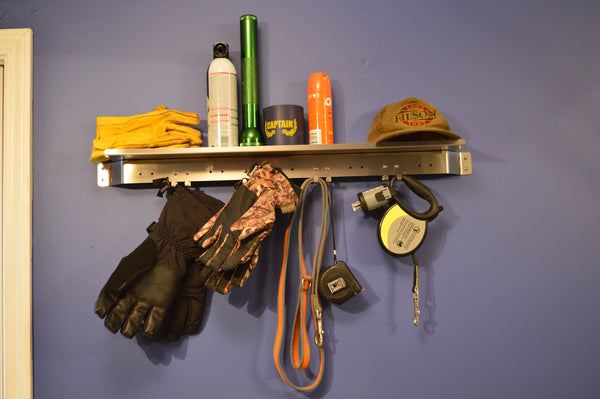 mud room shelf